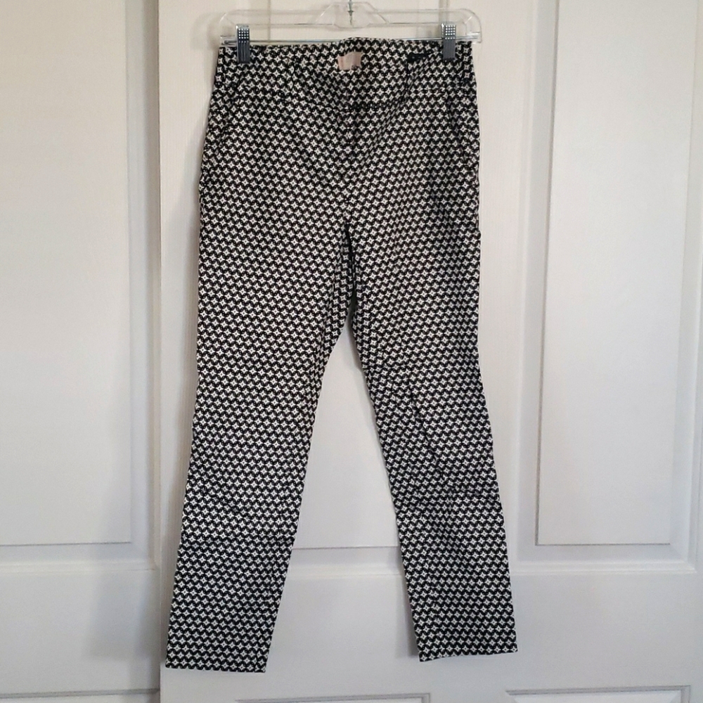 Printed skinny Ankle pants
